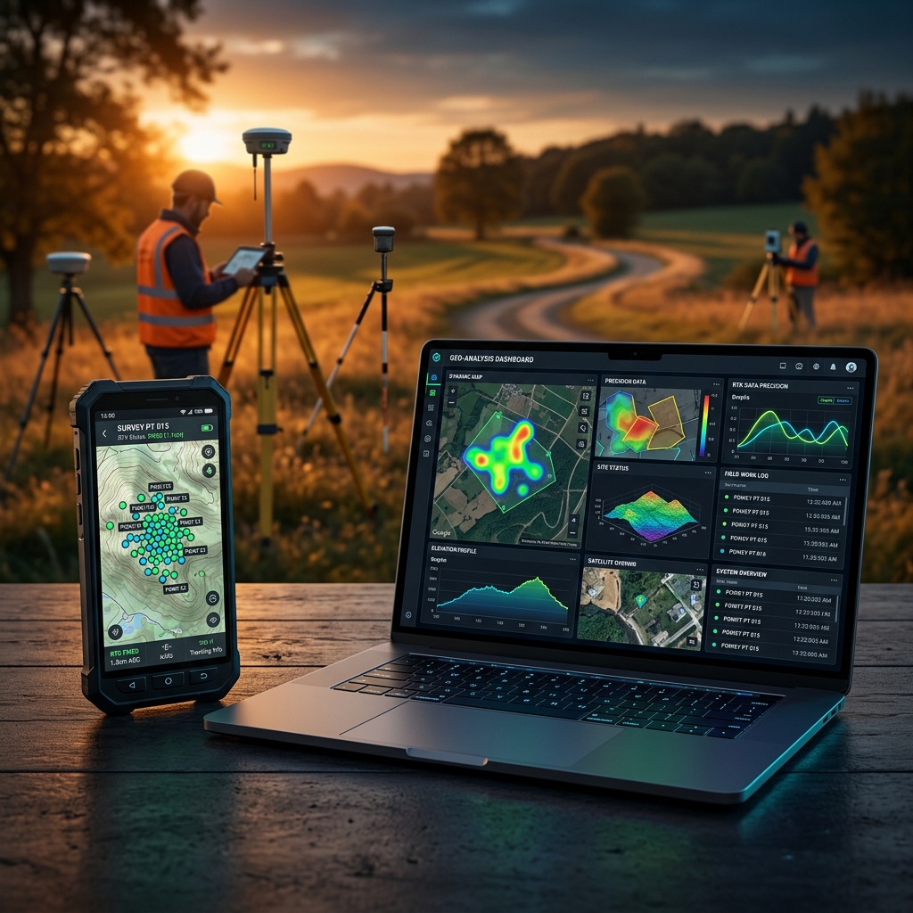 GeoField Pro Mockup